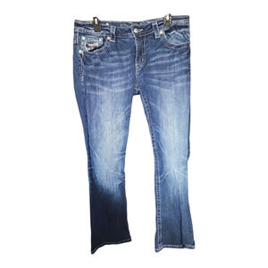 Miss Me Signature Rise Boot Jeans Size 32
